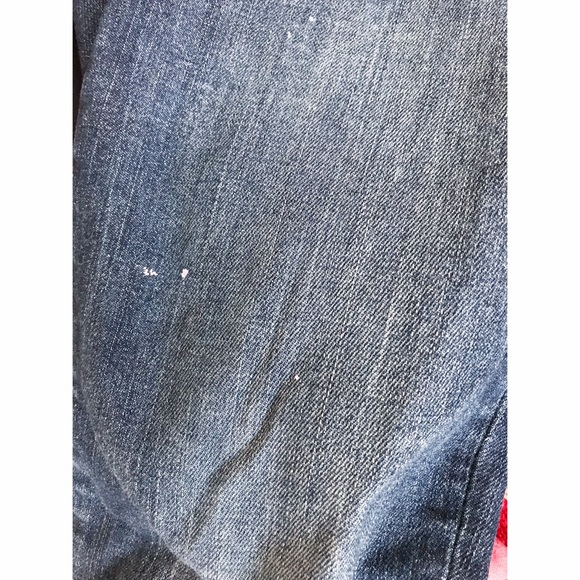 Gap 1969 jean leggings dark wash with fades - Picture 5 of 9